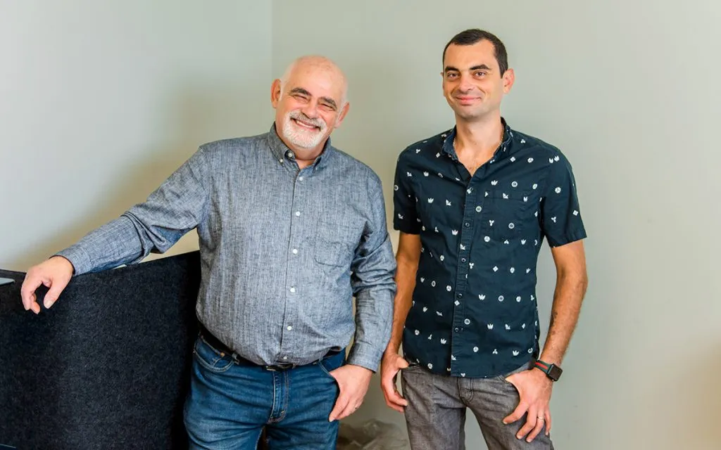 A picture of Vitaliy and Ilya, owners of Lerman Pros HVAC
